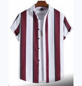 Customized Men's Casual Hawaiian Print Shirt 100% Polyester Breathable Streetwear with Floral 3D Patterns ODM Supply