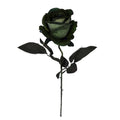 A-1200 Best Seller Artificial Real Touch Velvet Black Roses Wholesale Silk Black Rose