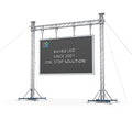 Indoor P3.91 4K LED Display Screen Diecasting Aluminum Cabinet 500*500mm Advertising Billboard Video Wall Retail Store Elevator