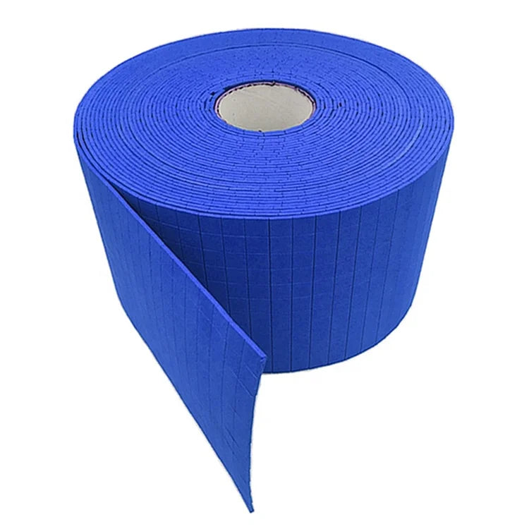 Customized Glass Separation Gasket 25*25*3+1mm Thickness Blue EVA Rubber Edge Protector Glass Shipping Protective Separator Pads