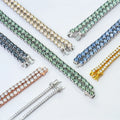 Factory Price Wholesale Hiphop Trendy Jewelry 925 Sterling Silver Ice Gra Vvs Diamond Mossanite Moissanite Tennis Necklace Chain