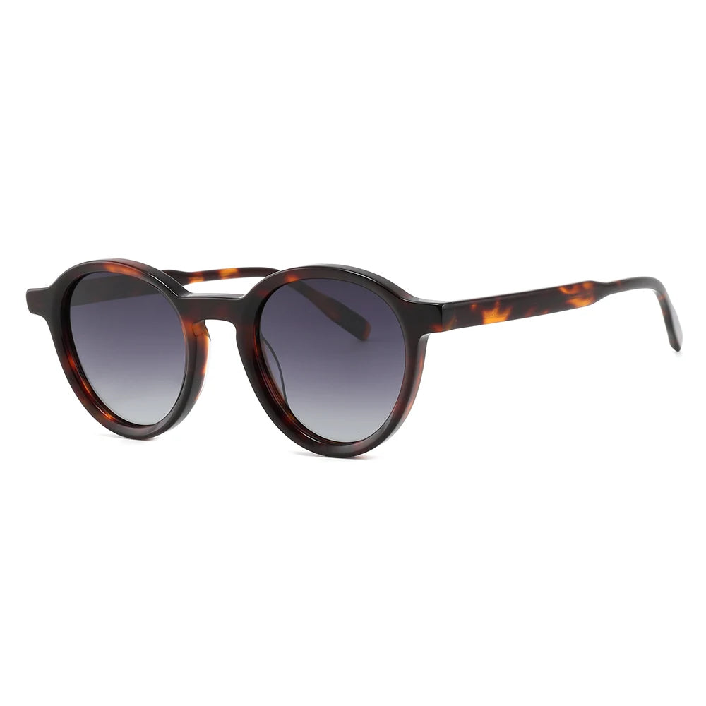 VIFF GL96161S High Quality Unisex Sun Glasses Acetate Retro Round Sunglasses