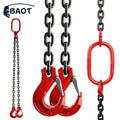 Durable Zinc Alloy Steel Welded Chain Lifting Slings with Master Link Assembly Two Legs