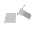 Custom Food-Grade Wood Pulp Filter Paper Tea Bags 60X 80MM with Hole Plus Sticks for Herbal Tea Packaging & Printing