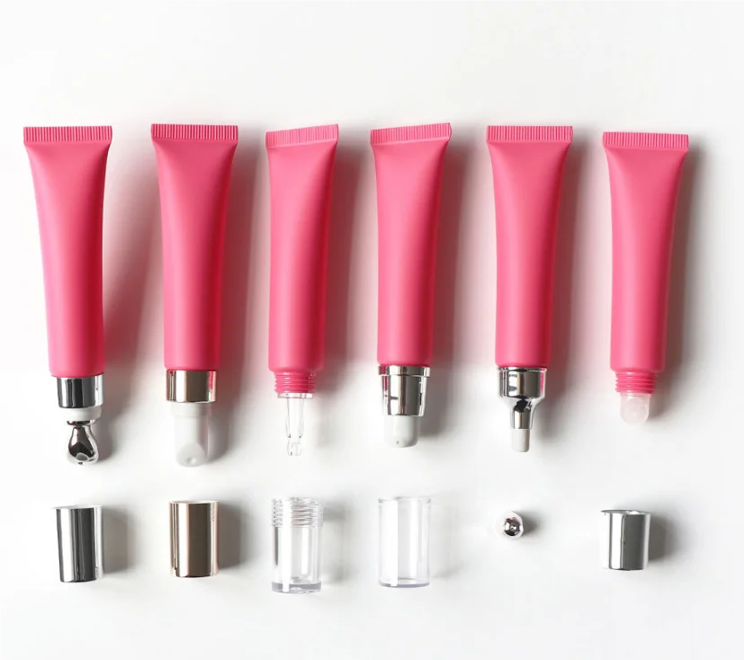 20g Private Label Eye Cream Lipgloss Squeeze Cosmetics Soft Plastic Lip Oil Tube Makeup
