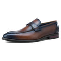 Classic Men's Genuine Leather Penny Loafers Casual Slip-on Flats Waterproof Male Moccasins Original 100% Loafers
