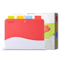 Promotion Price Set of 4 Cutting Boards with Color Coded Food Icon Kitchen Plastic Chopping Board Set