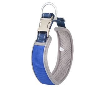 Comfortable Soft Lining Pet Collars Stylish Durable Nylon Reflective Dog Collar for Large Medium Dogs Pet Collar