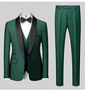 (Jacket+Vest+Pant) S-6XL White Red Men Wedding Suits Groom Wear Lapel Wedding Groom Tuxedos Business Party Suit 3 Pieces