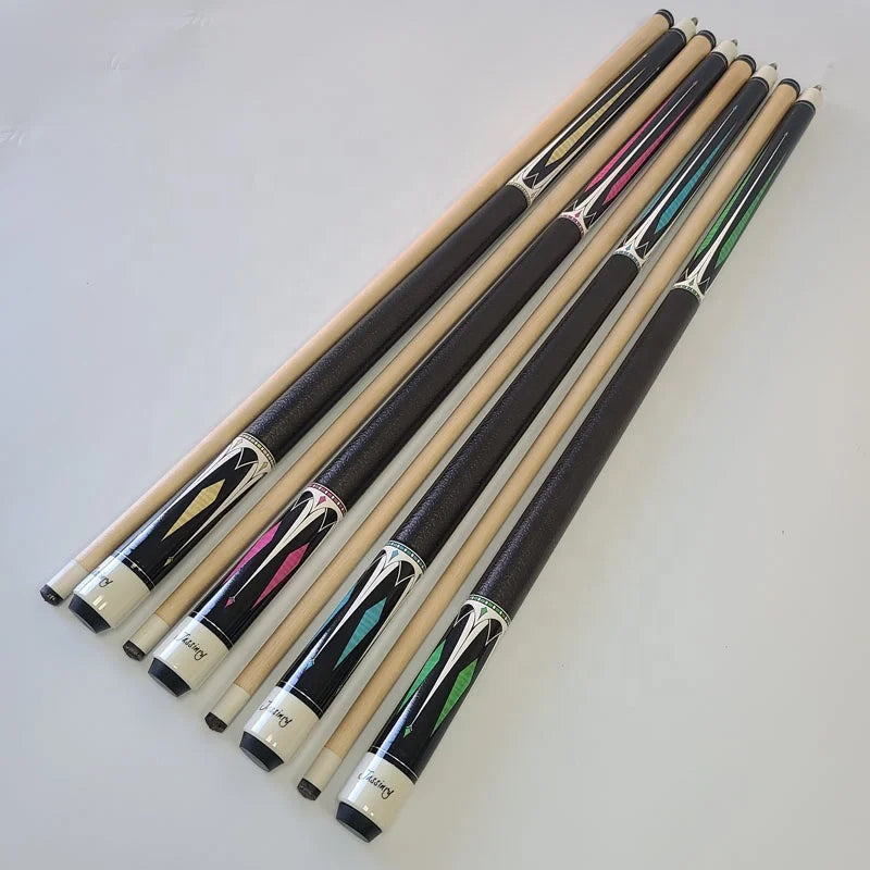 Hot Sale Jassinry New Arrival Pool Billiard Cues 4 Colors with 3/8-18 Pin Maple Wood Cheap 9-ball Pool Cue Stick Billiard Cue