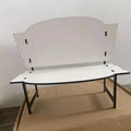 Custom 4/7 Inch MDF Material Sublimation Memory Bench Photo Frame UV Printed for Memorial Use