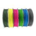 Super Strong Multifilament Cheap Pe Braided Fishing Line Ocean Beach Fishing 4 Strands 8 Color 100m High Low Braided Wire Level