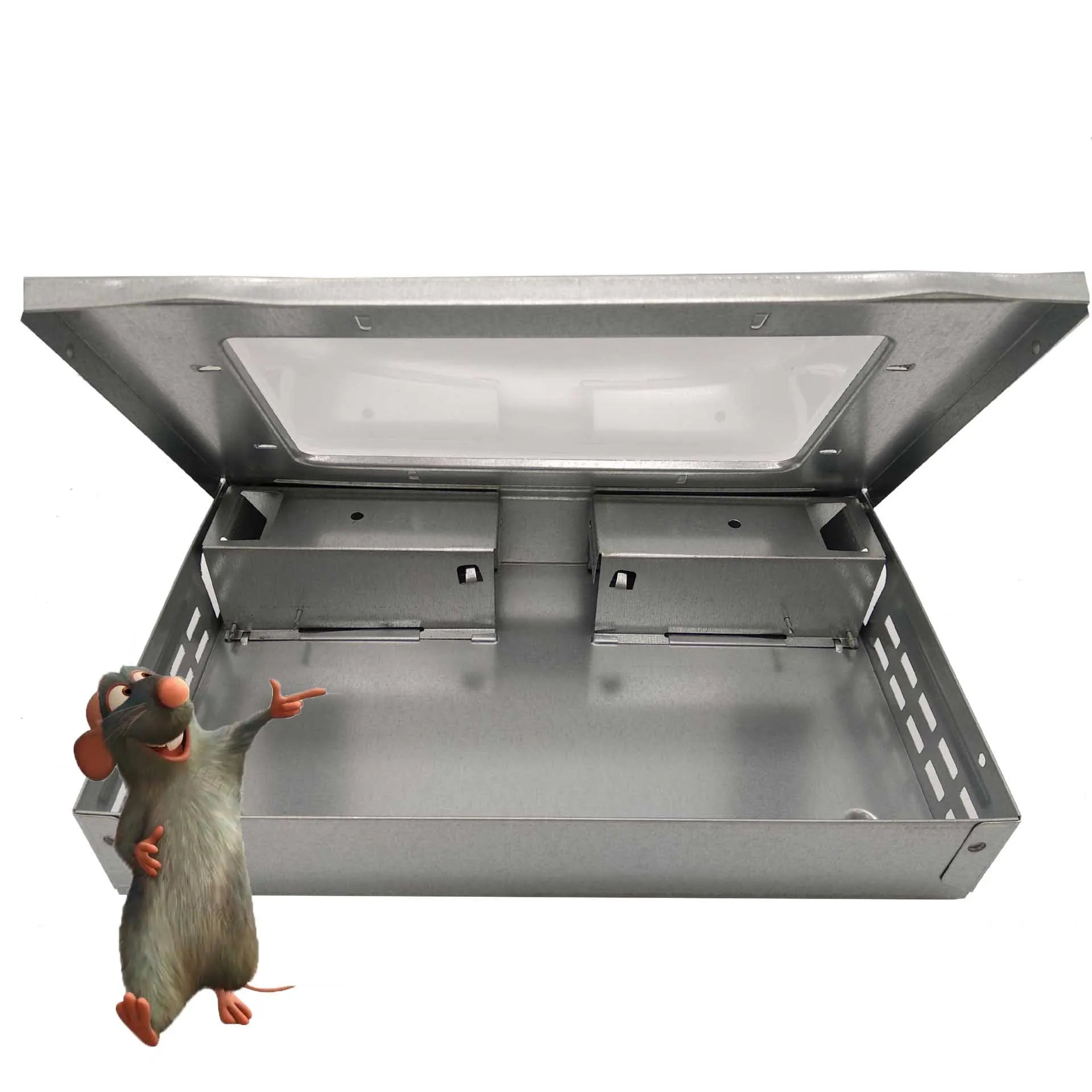 Humane Pest Control Sensitive Metal Mouse Trap Mouse Catcher Box Mouse Trap Rat