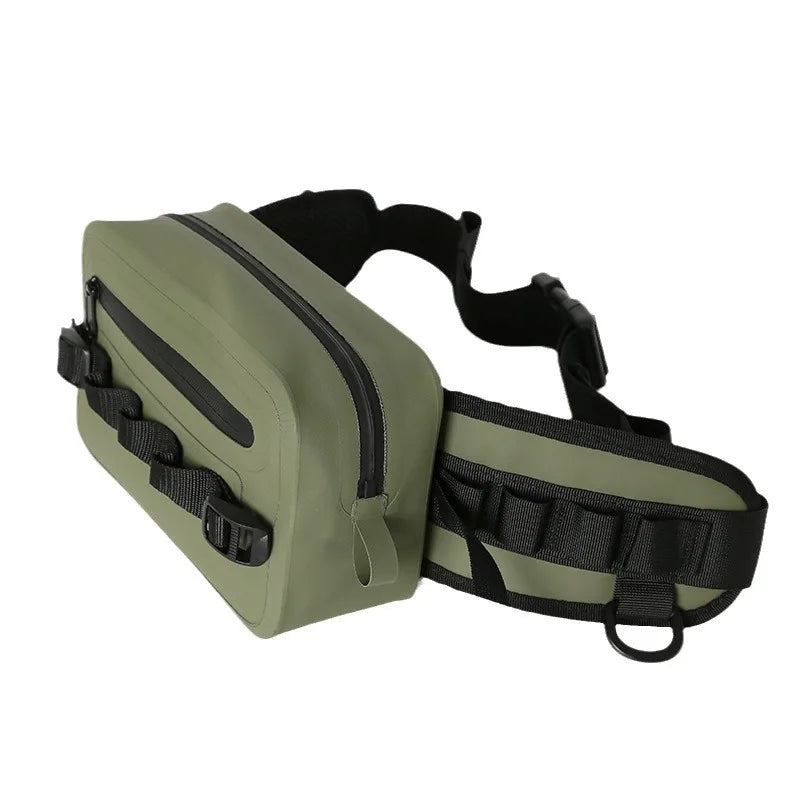 Waterproof Outdoor Fishing Mountaineering Cycling Fishing Multifunctional Large Capacity Customized Fishing Road Waist Bag