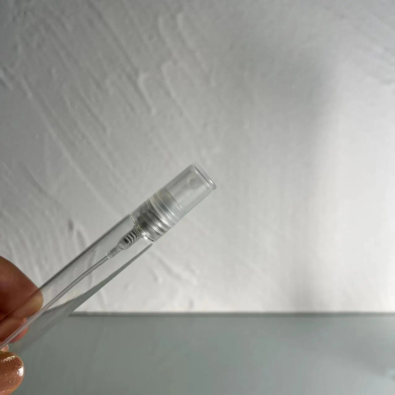 Clear 10ml Mini Perfume Bottle with Screw Cap Small Empty Fine Mist Sprayer for Travel
