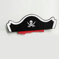 2025 Felt Pirate Captain Hat Pirate Eye Patch for Pirate Party Cosplay  Classic Costume Cap Eye Mask for Kids