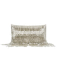 TIFFHOME Modern Style Beaded Waist Pillow Cases Luxury Handmade Custom Throw Pillow Covers Tassels Decorative Cushion for Sofa