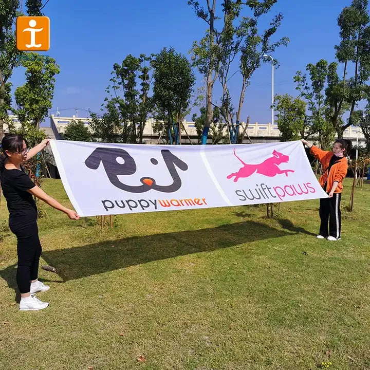 Banner Backdrop Polyester Fabric Custom Sublimation Printing Mesh Colorful 1.8m Customized Hanging Vinyl Banner 4 Color TONGJIE