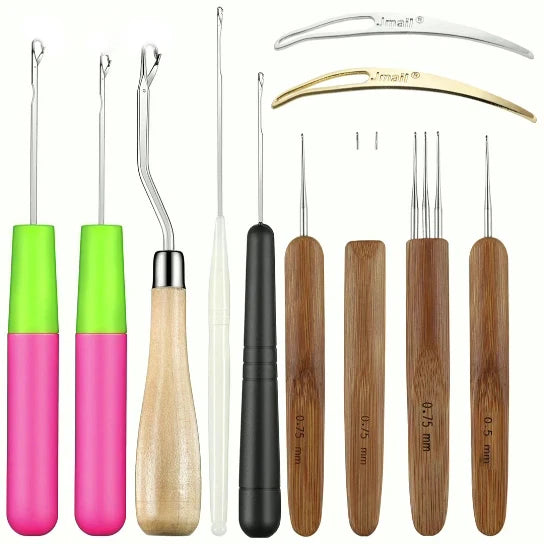 Dreadlock Tool Interlocking Tool for Locs Easyloc Hair for Dreadlocks Interlocks Easy Locking Needle