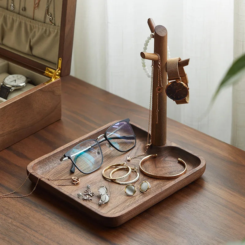 Household Hallway Key Storage Holder Jewelry Necklace Display Holder Storage Rack