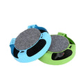 Grind claws to relieve boredom automatic rotation of the cat play tray cat interactive toys 2 in 1