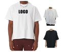 240 G Boxy Fitted T-shirt Customize Blank T-shirt 100% Cotton T Shirt Custom Own Logo Oversized  Men's Customize T-shirts