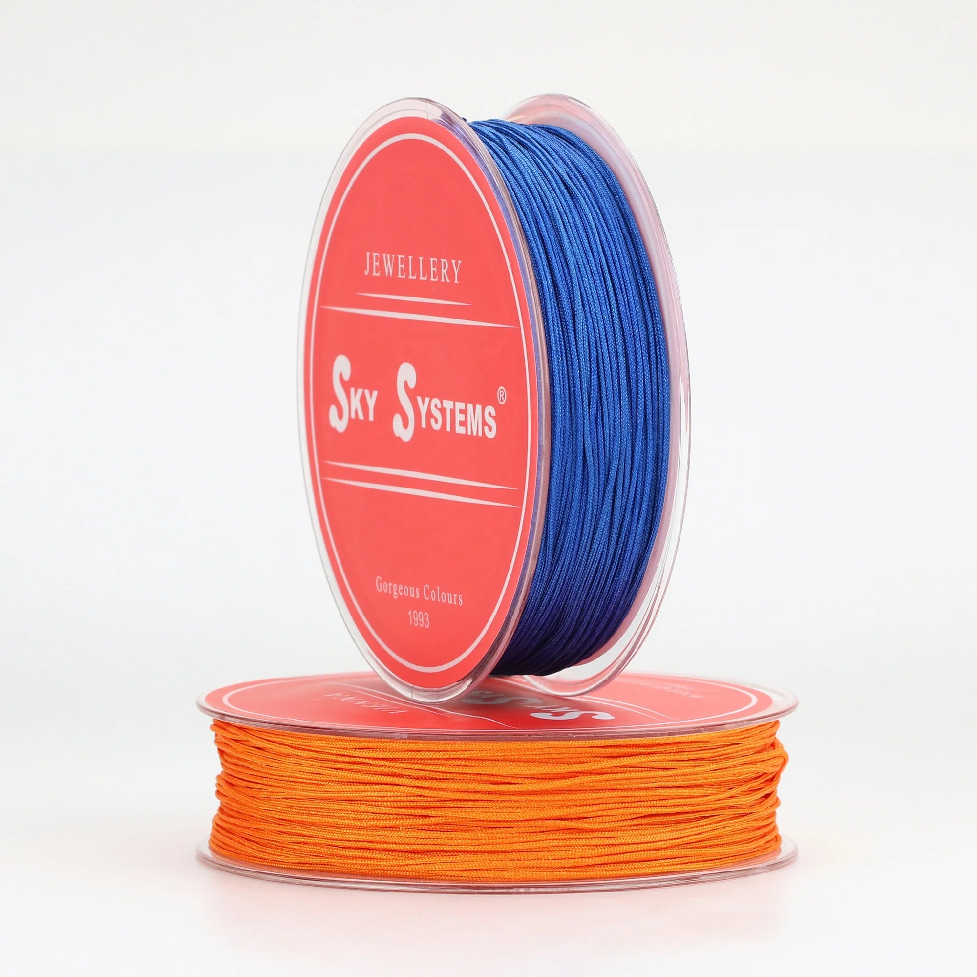 SKY CNCN 0.5~1.5mm 01#~50# Colors Jewelry Cord Nylon Cord Jewelry Accessories Bracelet and Necklace Material 107 Colors