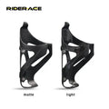 RIDERACE Full Carbon Fiber Cycling Water Bottle Cage Ultra Light Bicycle Matte/light Bottle Hold MTB Road Bike 3k Bottle Holder