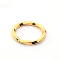 Minimalist Gold Color Twist Ring Set for Women Classic Style Inlay Wedding Rings for Engagement Direct Shipping Anillos Mujer