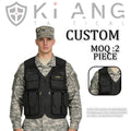 ROEWE Outdoor Activity Suitable for a Variety of Environments All Seasons Breathable Mesh Vest Multi-Pockets Tactical Vest