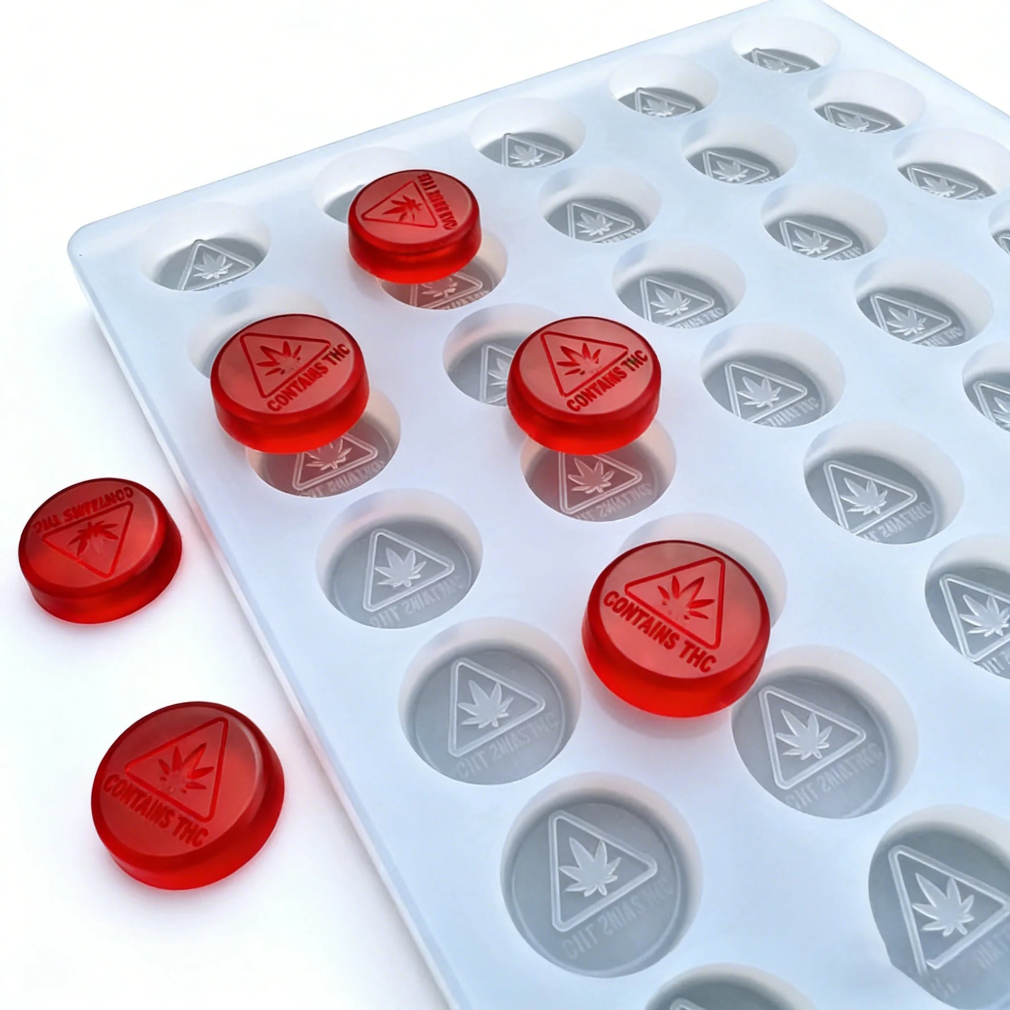 3.5ml Custom DIY Silicone Cake & Candy Mold Square Shape Chocolate Bar Gummies Easy to Demould for Baking Over 20 Pieces