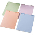New Creative Macaron A5 Notebook Promotional Spiral Organizer with 60 Inner Pages Loose-leaf Binding A4 B5 Sizes Available