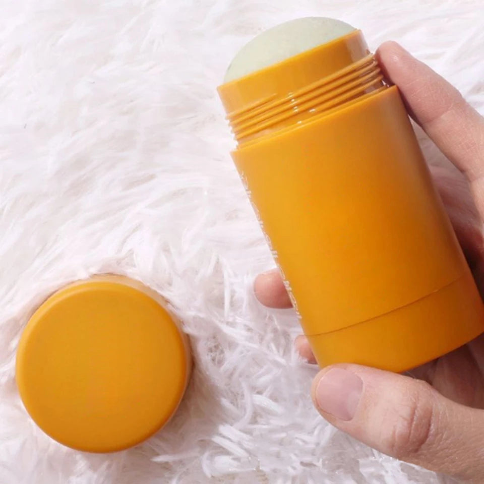 Wholesale Empty 100ml 200ml Blue Gray Color Plastic Deodorant Stick Container Screw Cap Round Shape Sunscreen Cream Bottle