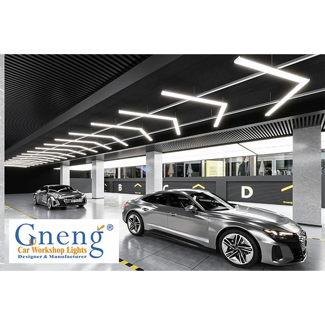ZT/C205 LED Light Aisle Lamp Garage DIY Arrow Shape Car Workshop Light