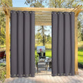 Wholesale Outdoor Patio Gazebo Windproof Curtains & Valances Bottom Grommet Design; Waterproof Thermal & Blackout for Garden