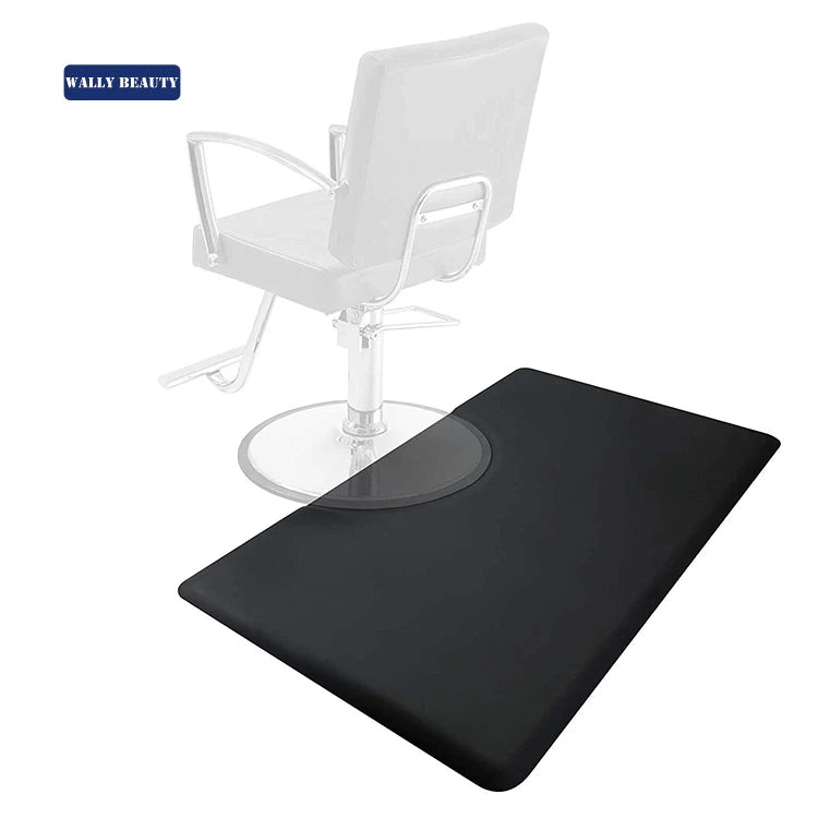 Beauty Spa Hair Salon Rubber Mat Anti-Fatigue Square Salon Mats