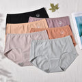 KK100  2021 New Women's Underwear Comfortable Breathable Women's Briefs Seamless 80 Cotton Mid-waist Underwear for Women
