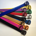 Cowboy Belt Custom Logo Adjustable Size Patent Leather Outdoor Sports Athletic Youth Baseball Belt