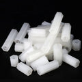 M2 M2.5 M3 M4 White Nylon Double pass Hex Standoff Female Plastic Hexagonal Threaded Motherboard Spacer Pillar Boards Nut