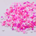 New Bright Summer Color 4mm 125pcs/bag Rondelle Faceted Crystal Glass Beads Round Loose Spacer Beads for Jewelry Making DIY