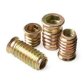 Nickel Plated & Polished Round External Threaded Flange Insert Nut