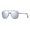 SPARLOO 10498 Man Silver Mirror Polarized Night Vision pilot Sunglasses Photochromic Lens Change Color
