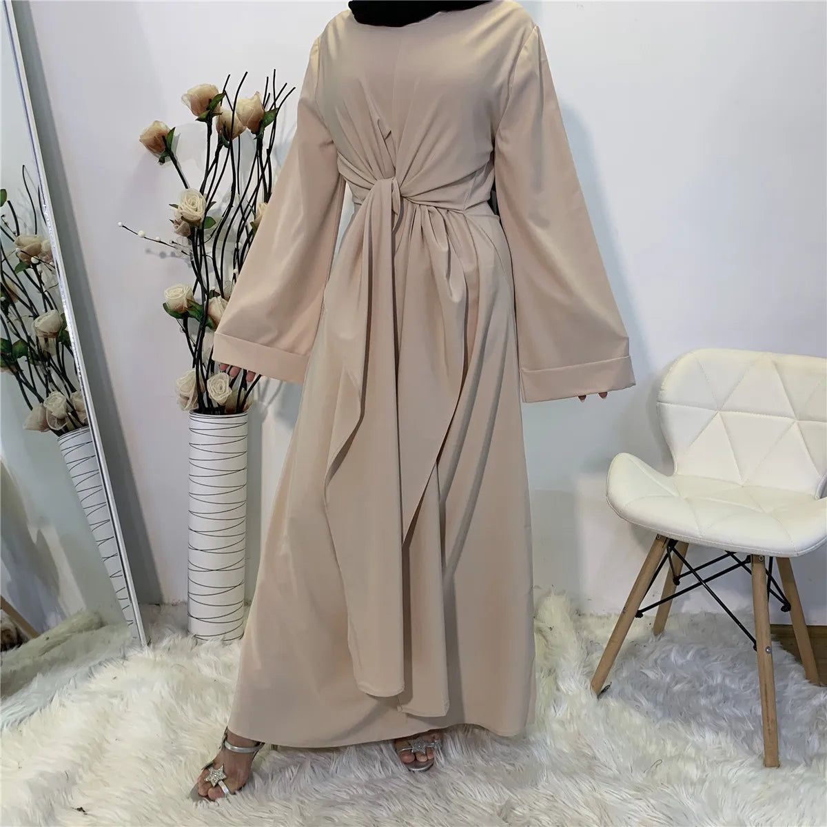 Muslim New Model Abaya Dubai Set Abaya Women Muslim Dress 2023 Dubai