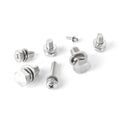 Rust-Free Kitchen Sink Fasteners 304 Stainless Steel Hex Bolt Nut and Washer Assembly for Commercial Food Service Equipment Set