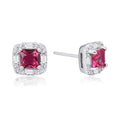 925 Sterling Silver Custom Earrings With Logo Mexican Jewelry Crystal Classic Earring