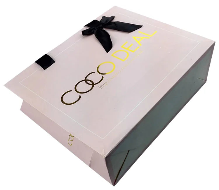 Customizable Eco-Friendly Art Paper Shopping Bags Offset Printed with Logo