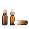 Clear Amber Glass Spray Sample Vials Mini Perfume Bottle with Bamboo Sprayer 5ML 10ML 20ML 30ML 50ML 100ML