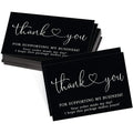 Small Business Luxury Metallic Foil Card/Wedding Card Private Custom Logo Printing Thank You Cards Made From High Quality Paper