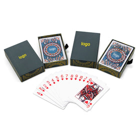 China Play Games Magic Wholesale India Card Gold Edged Foil Poker Playing Cards