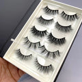 Wholesale 3D Mink Fur Eye Lashes Private Label False Eyelash Strip with Customized Packaging Own Brand Box